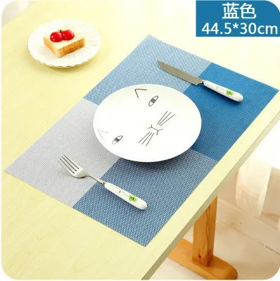 30*44.5cm Non-slip Pad Kitchen Accessories Dining Table Mats Oil-proof Placemat Heat Insulation Waterproof | Дом и сад