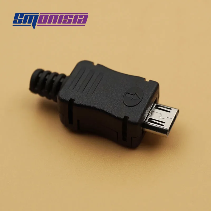 4 в 1 разъем Micro USB 5P с пластиковым корпусом 20 комплектов|connector| |