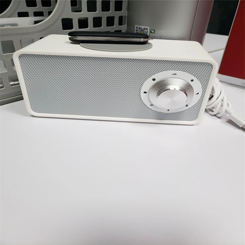 Xiaomi Mijia Zhiling Qualitell сток Беспроводное зарядное устройство белый Громкоговоритель