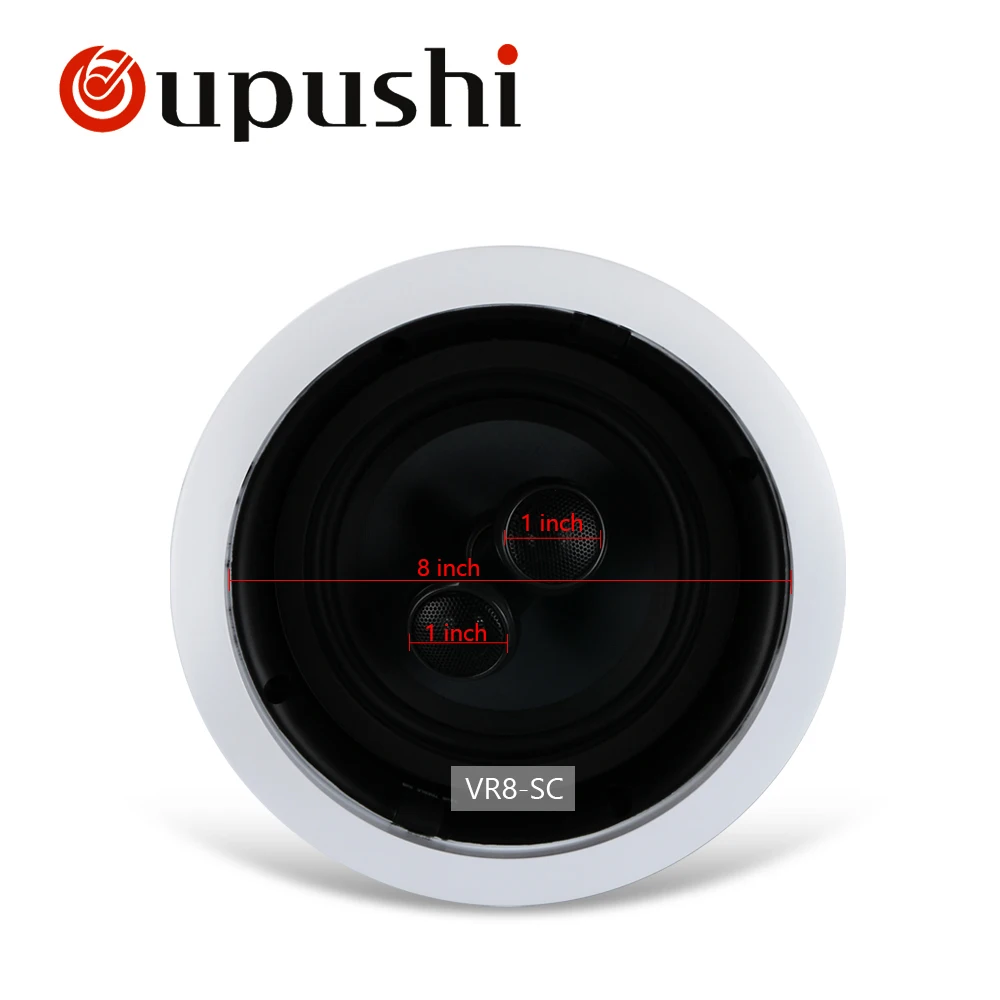 OUPUSHI VR8 C 10 120W высококачественные Встроенные колонки и настенные домашние фоновые