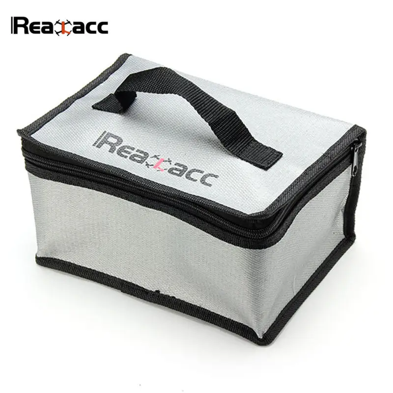 Оригинальный чехол Realacc 220x155x115 мм огнестойкий для батарей Lipo ящик хранения