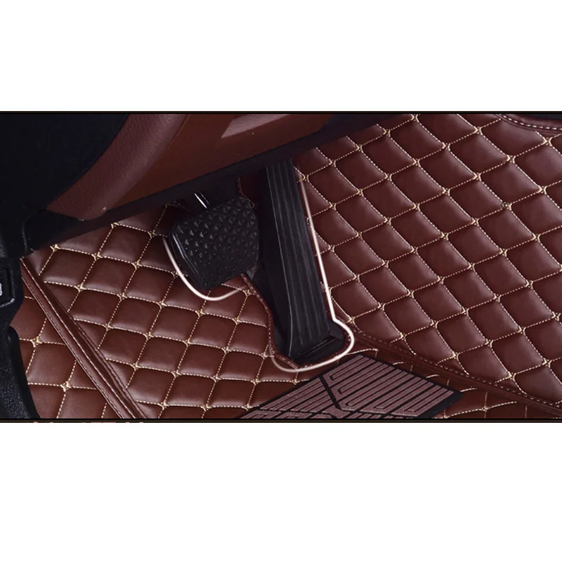 Кожаный Автомобильный Коврик для BMW e30 e34 e36 e39 e46 e60 e90 f10 f30 x1 x3 x4 x5 x6 1/2/3/4/5/6/7 |