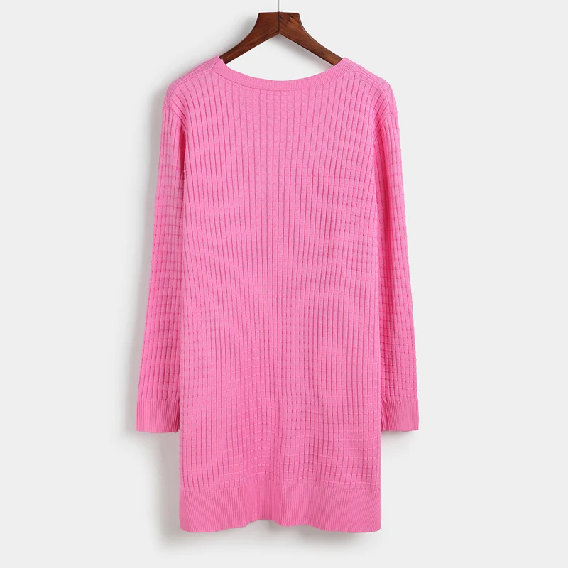 Women Knitted Long Cardigan 2017 Fashion Spring Autumn Casual Sweater Coat Loose Jacket Outwear Top Blue |