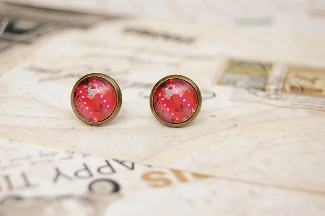 12 парт/лот маленькие этнические серьги-гвоздики в стиле ретро богемные серьги 10