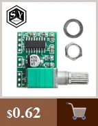 1 шт. GREAT IT PAM8610 2x15 Вт Плата усилителя цифровой двухканальный стерео усилитель мощности доска миниатюрная