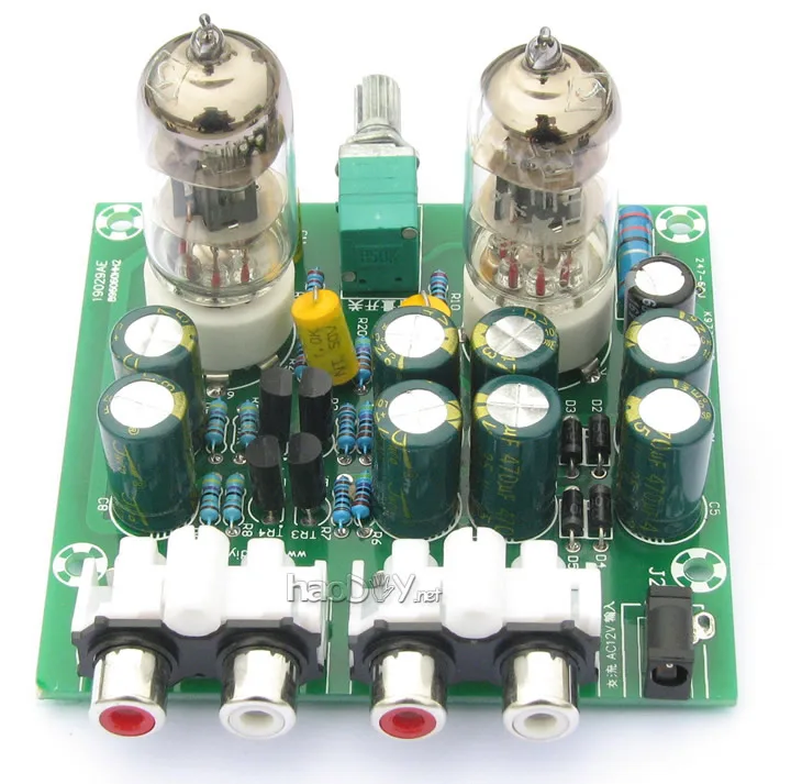 Per6J1 Valve Pre-amp amplifier Tube PreAmplifier Board Bass stereo 6J1  on Musical Fidelity X10-D circ diy kits images - 6