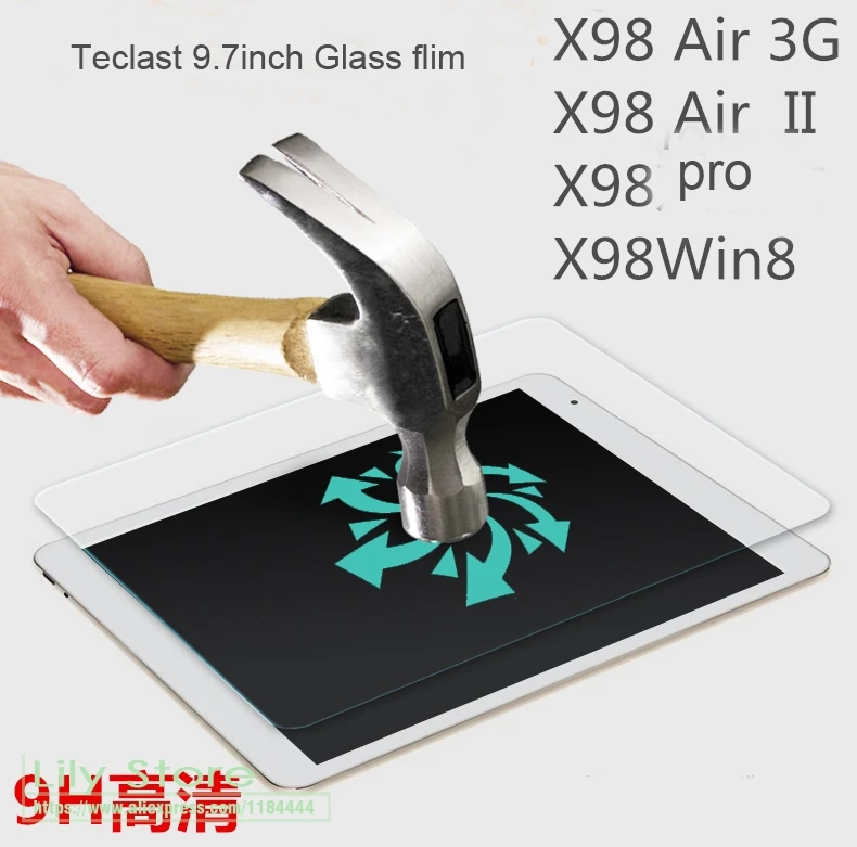 Для Teclast X98 Air 2 3 III T98 4G / P98 3G pro 9 7 &quot0 26 мм 2.5D Закаленное стекло защитный экран для