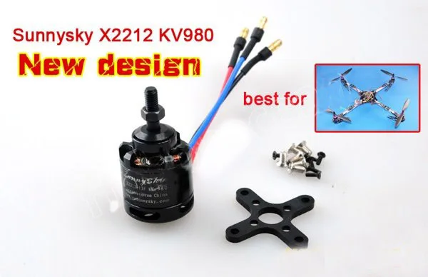 SunnySky X2212 бесщеточный двигатель KV980 для радиоуправляемого самолета лучший