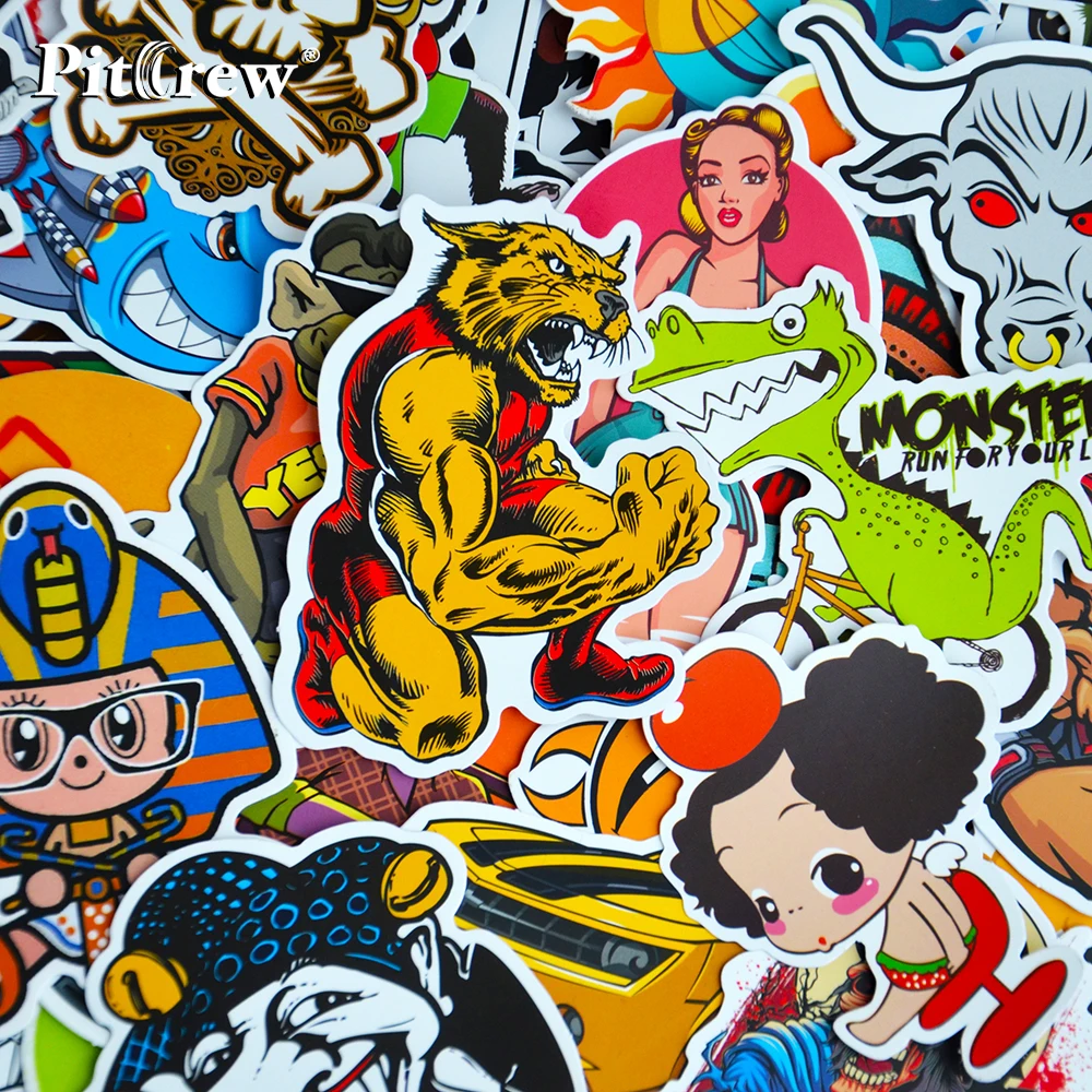 Универсальные наклейки в стиле граффити|sticker bomb|skateboard stickerscar styling |