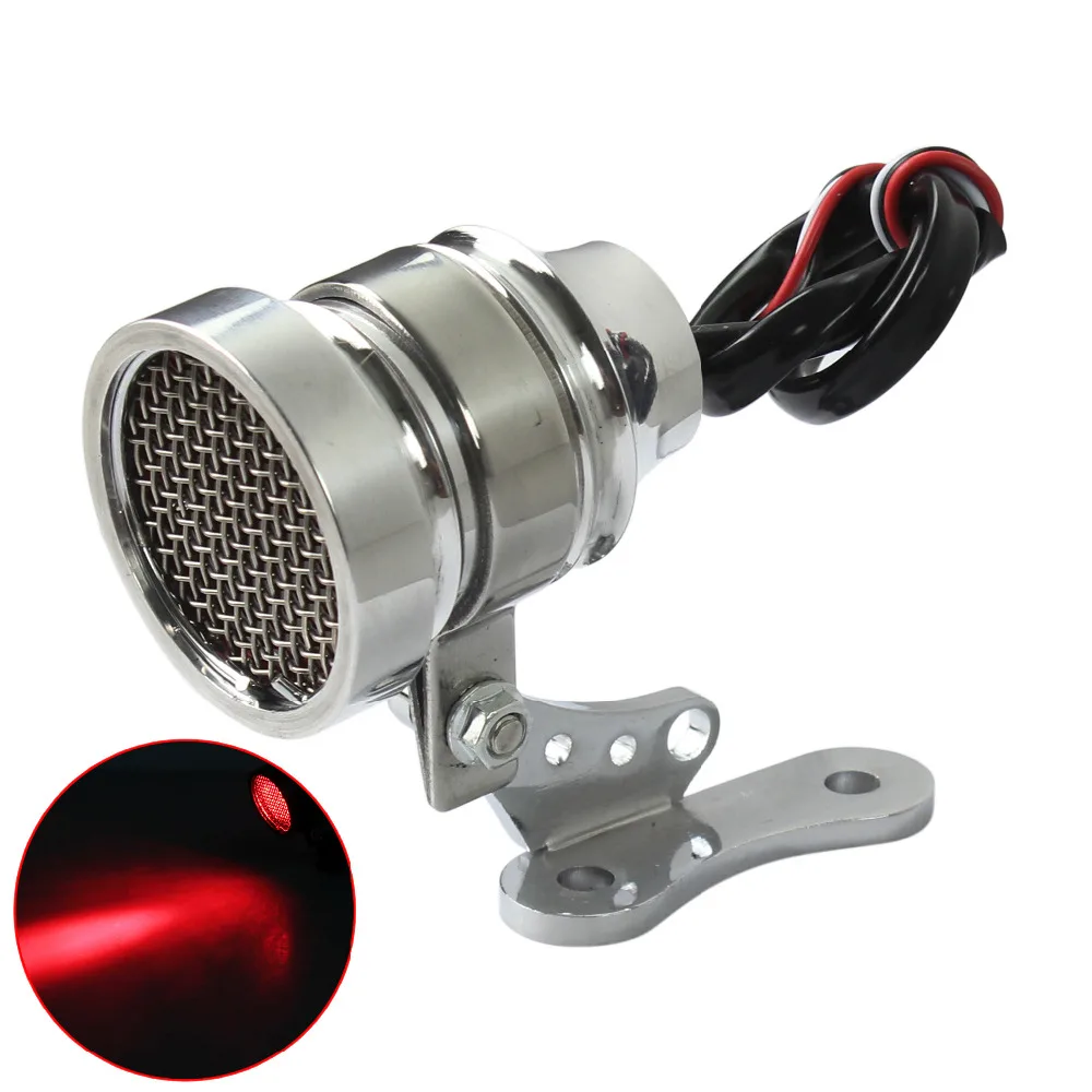 Полировальная сетка гриль задний стоп сигнал стиль brat для Honda Harley Kawasaki Yamaha Suzuki