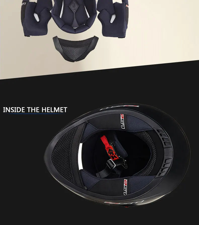 LS2 FF358 полный шлем moto rcycle гоночный шлем для мотокросса ECE Сертификация мужская женщина casco moto casque гоночные мото шлемы