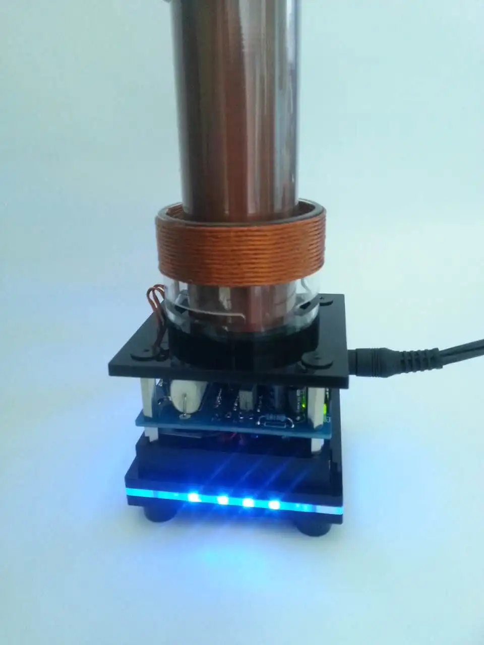 DIY Тесла катушка музыка спираль фитиль образовательный эквивалент плазменный