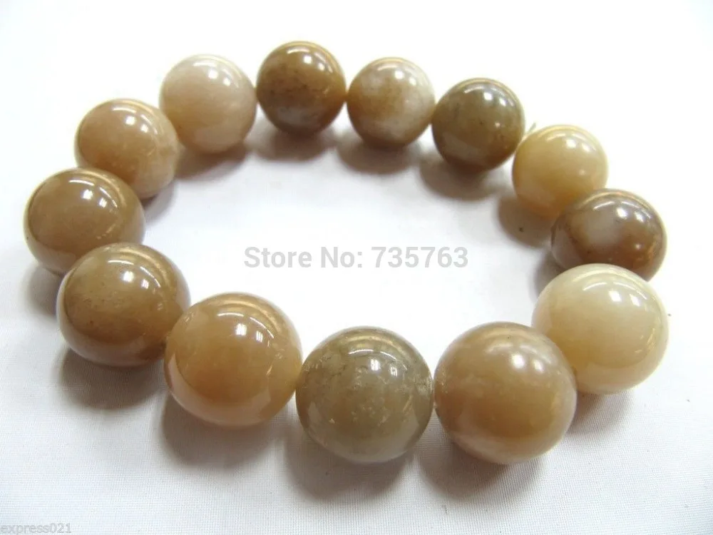 Xiuli 00586 A Grade Bless богатый 100% натуральный нефрит/нефрит бусы браслет|bead bracelet|a