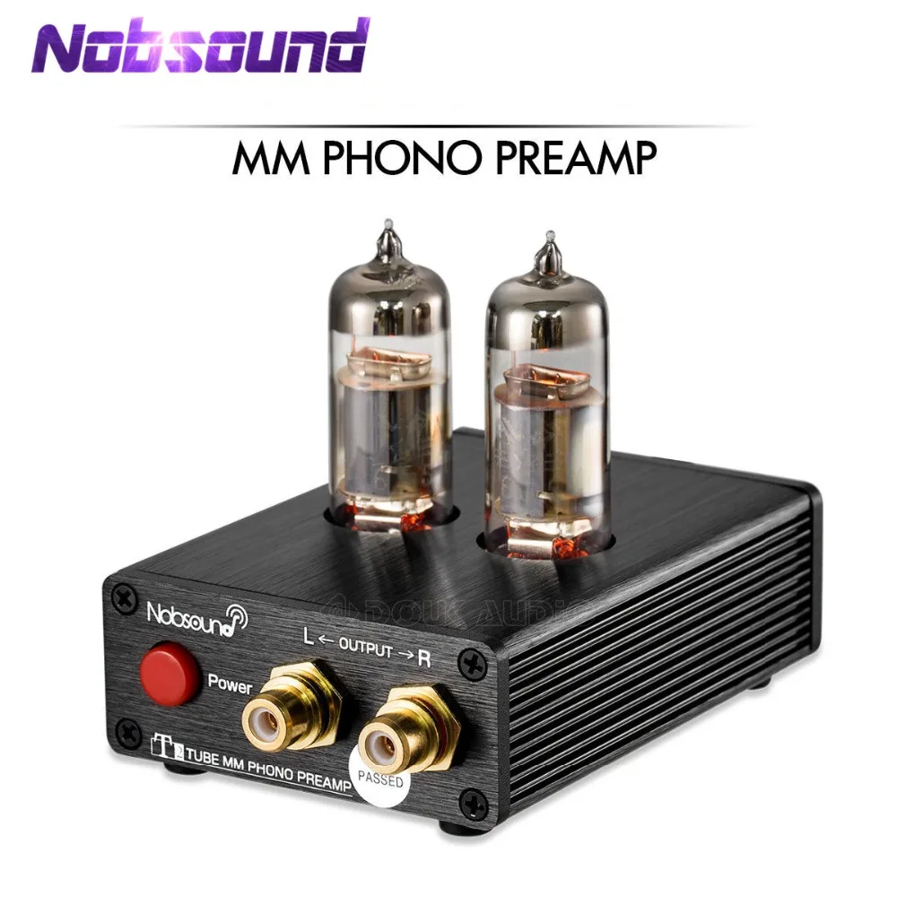 Nobsound Hi Fi вакуумный 6J5 тюбик мм фоноусилитель стерео мини проигрыватель фонограф