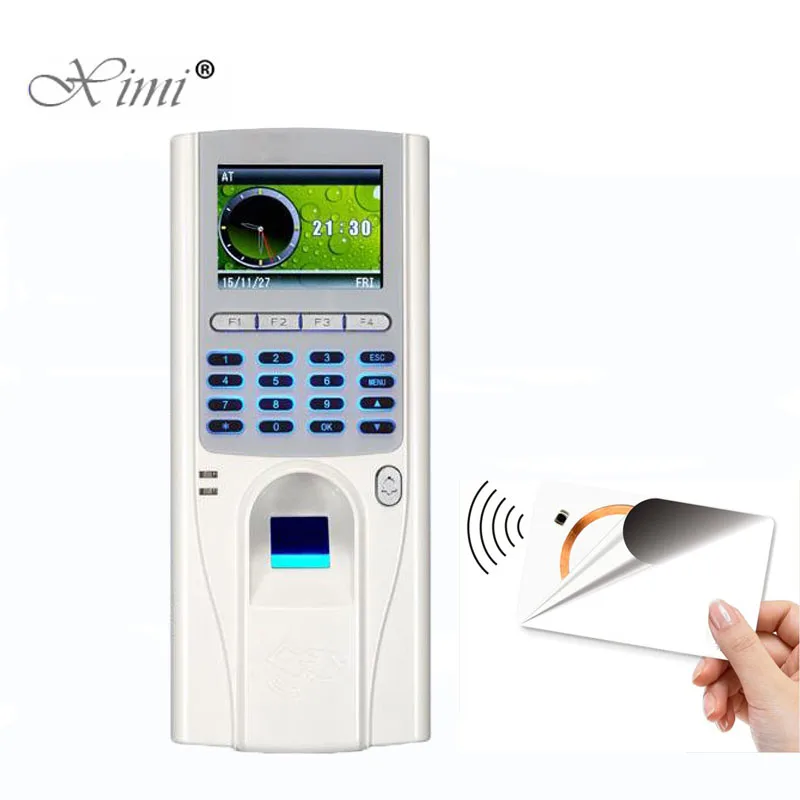 

TCP/IP USB Fingerprint Access Control With 13.56MHZ MF Card Reader Standalone Door Access Control Fingerprint Time Attendance