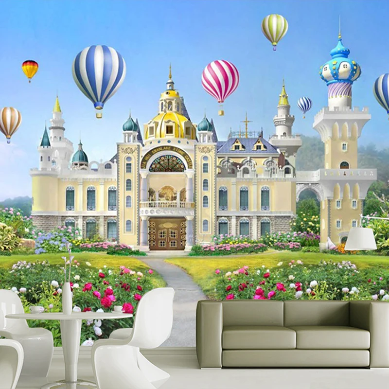 Пользовательские фото обои 3D росписи красивая девочка маленькая принцесса мечта