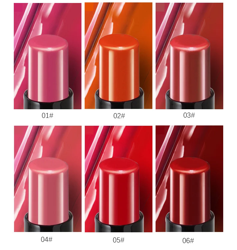 Стойкая матовая помада-карандаш для губ Red Lips Makeup 6 цветов водостойкая стойкая губная помада в Корейском стиле