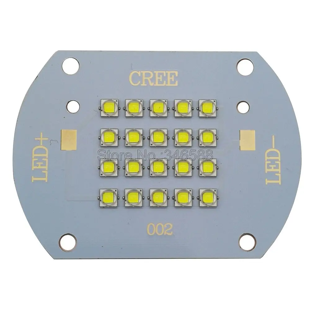 Cree XLamp 100 Вт XPG2 XP G2 белый теплый DC30V 36V мА многокристальная 20 светодиодный