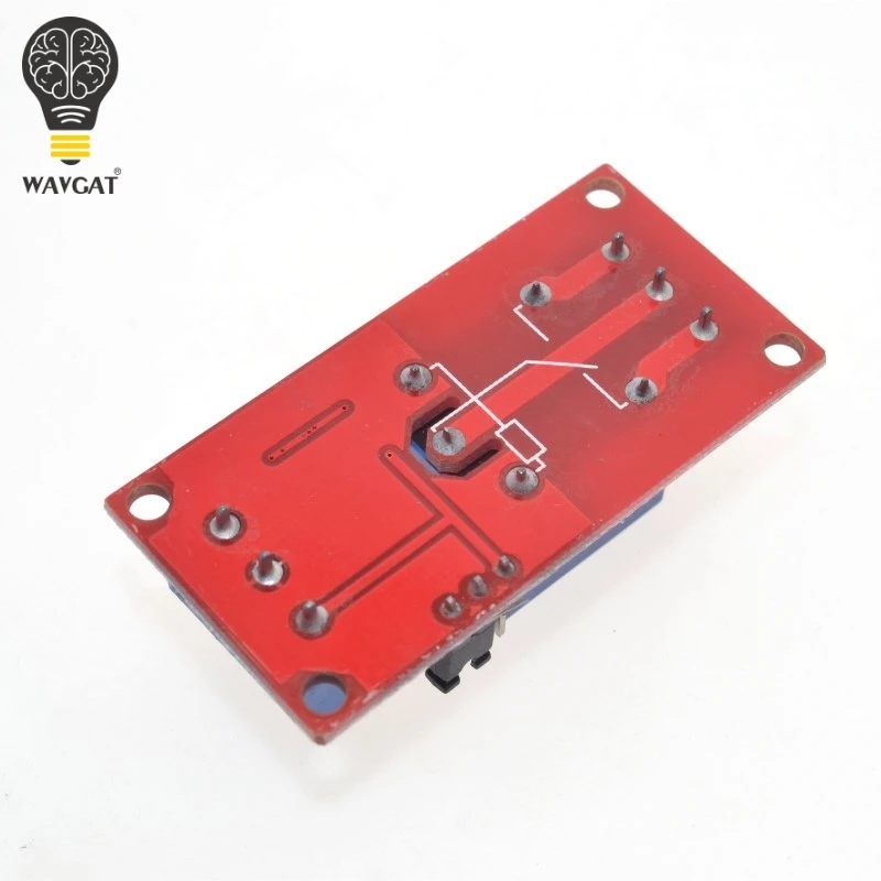 Плата релейного модуля для Arduino WAVGAT 1 канал 12 В щит с опора оптопары триггером