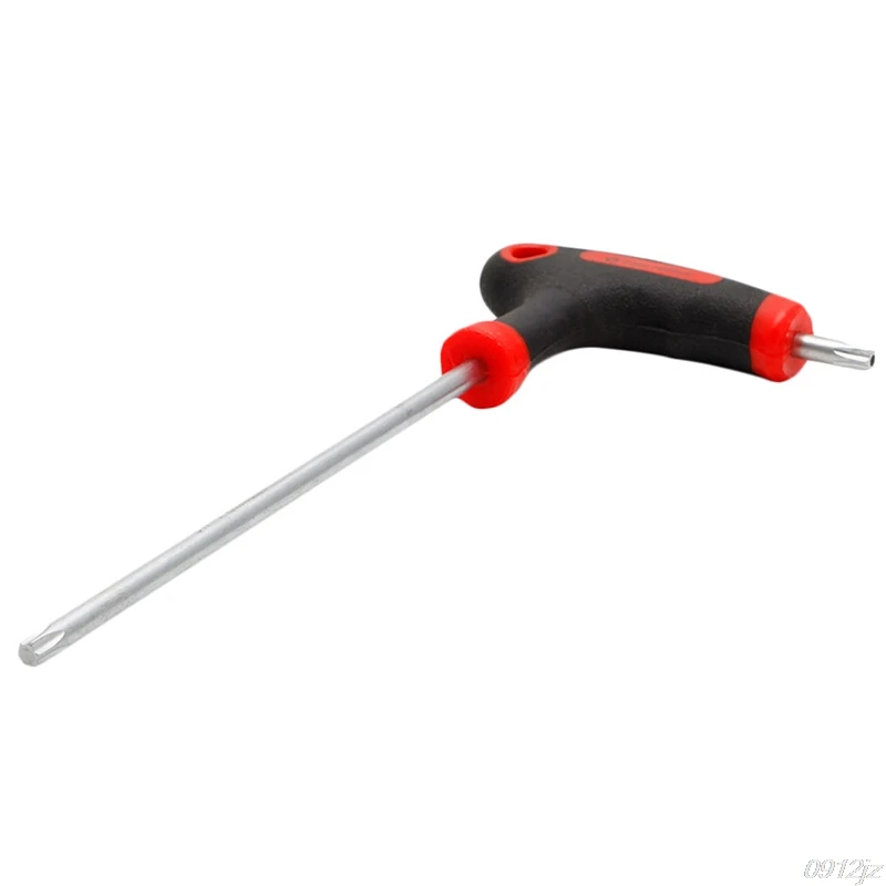1 шт. Т образная рукоятка Torx и шестигранный ключ отвертка инструмент T10/T15/T20/T25/T30/T40