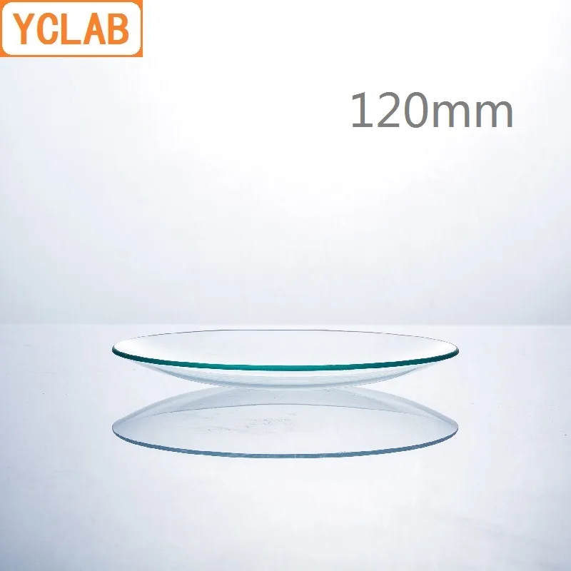 Фото Стеклянная крышка стакана для часов YCLAB 120 мм, Куполообразное твердое стекло, лабораторное химическое оборудование №1