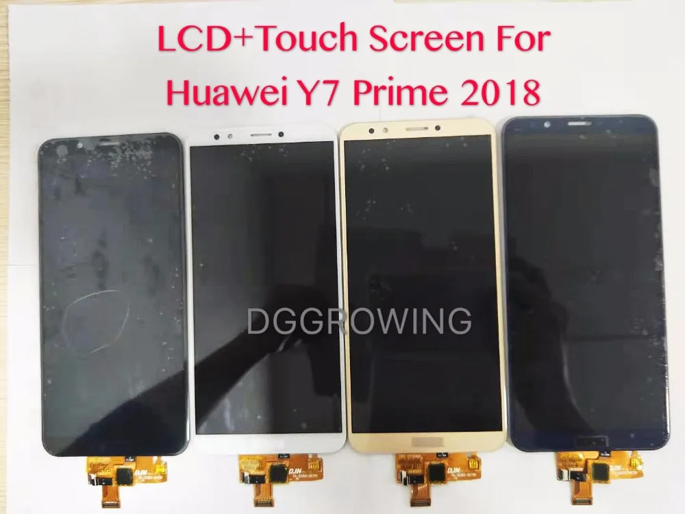 DGGROWING 100% без битых пикселей LCD Замена для Huawei Y7 2018/Y7 Pro Prime 2018 в комплекте с