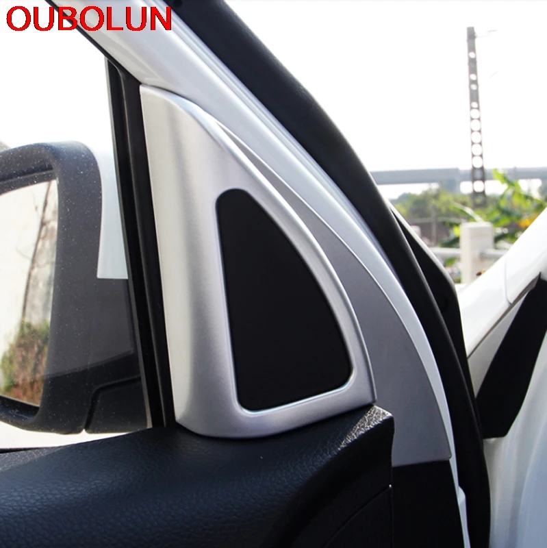 OUBOLUN для Kia Rio 4 2017 интерьерные молдинги дверная Колонка товары стайлинга