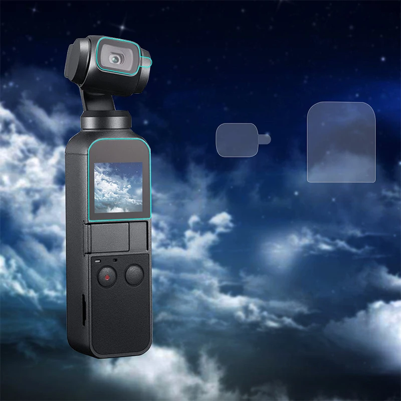 Защитная пленка для объектива камеры 6 шт./компл. аксессуар DJI OSMO Pocket Gimbal 4K Video PFS