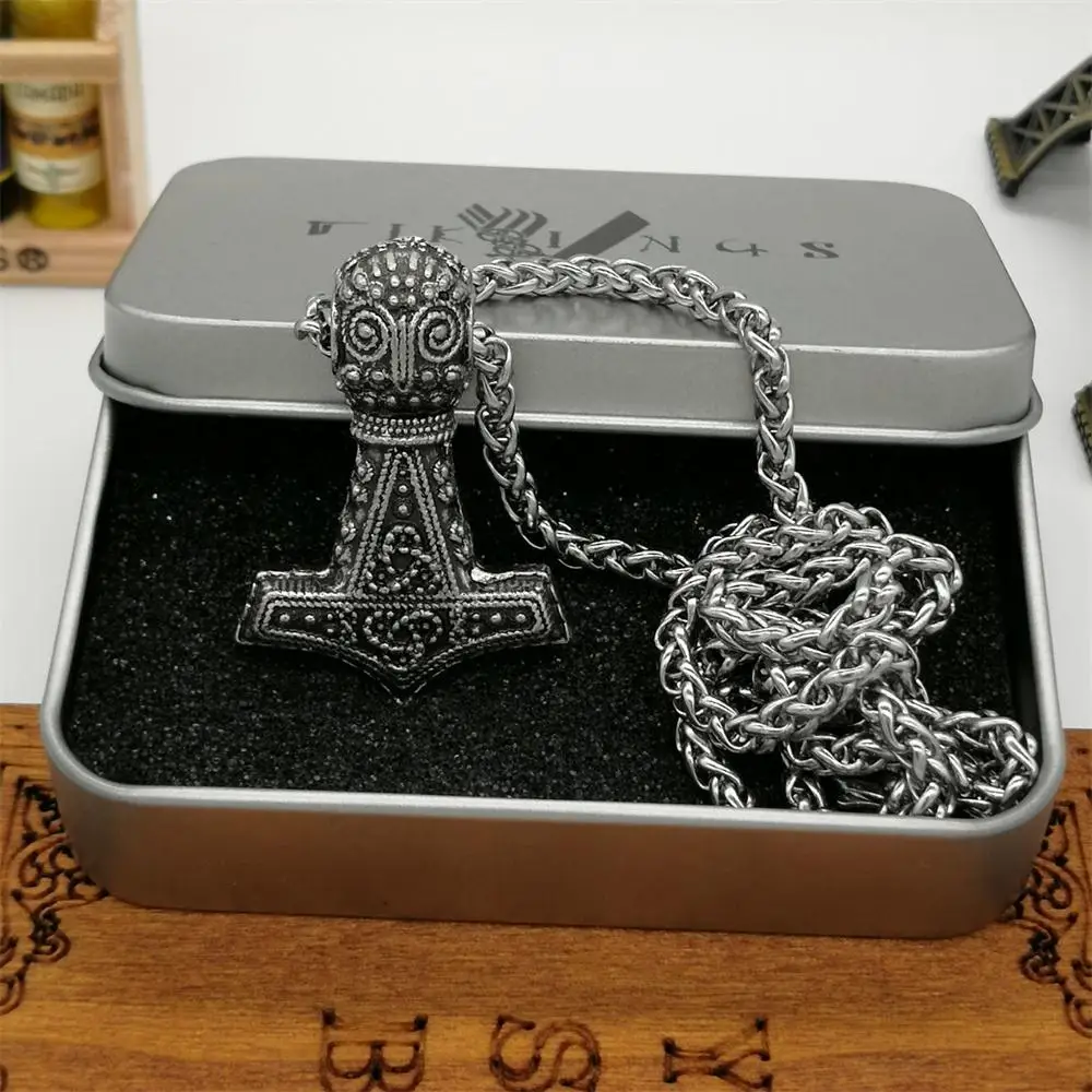 Селтикс Узелок Thor's hammer Norse языческая подвеска Винтажный стиль гламурные