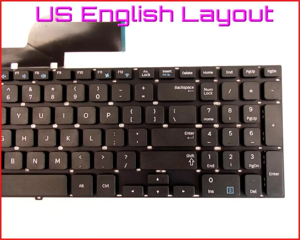Новая английская версия клавиатуры для ноутбука Samsung NP355E5C-A01US 355E5C-A01US 355E5C-A02US A02US