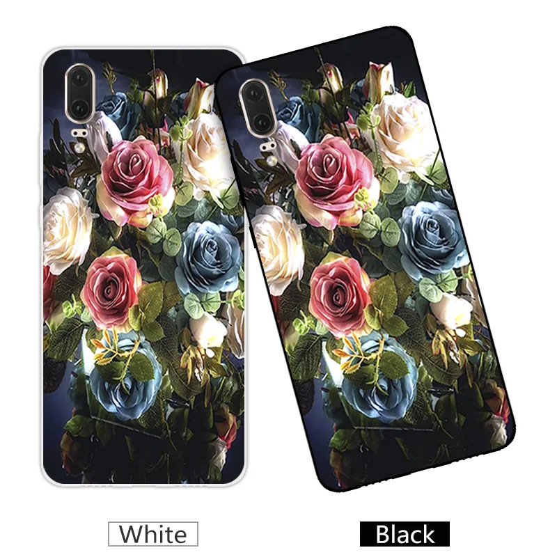 Тонкие чехлы для huawei P20 тонкий ТПУ чехол телефона матовый 5 8 &quotдля Встроенная