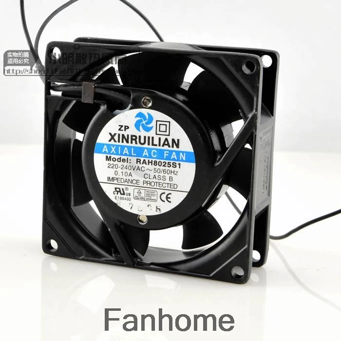 Для оригинального Xinruilian XINRUILIAN RAH8025S1 220/240V 0.10A 8025 алюминиевый охлаждающий