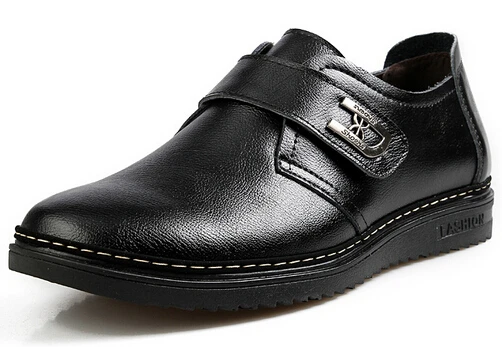 Brand Fashion British Men's Casual Outdoor Shoes Laced Soft Genuine Leather Sneakers Force Free Run Zapatillas Hombre C1181 | Спорт и