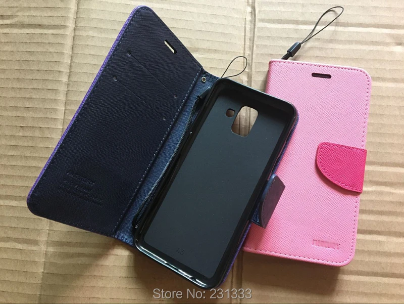 Кожаный чехол кошелек с ремешком c ku для Huawei P20 PRO LITE Sony Xperia XA XZ подставкой из