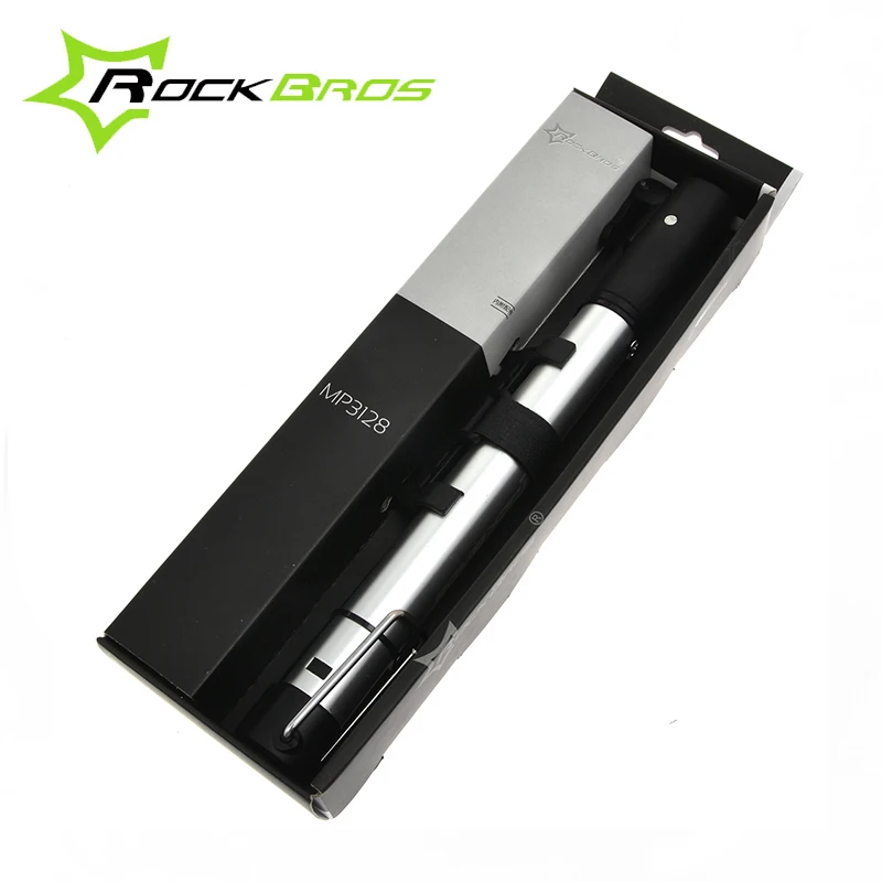 RockBros CNC 120psi переносной пол мини воздушный насос дорожный MTB велосипед