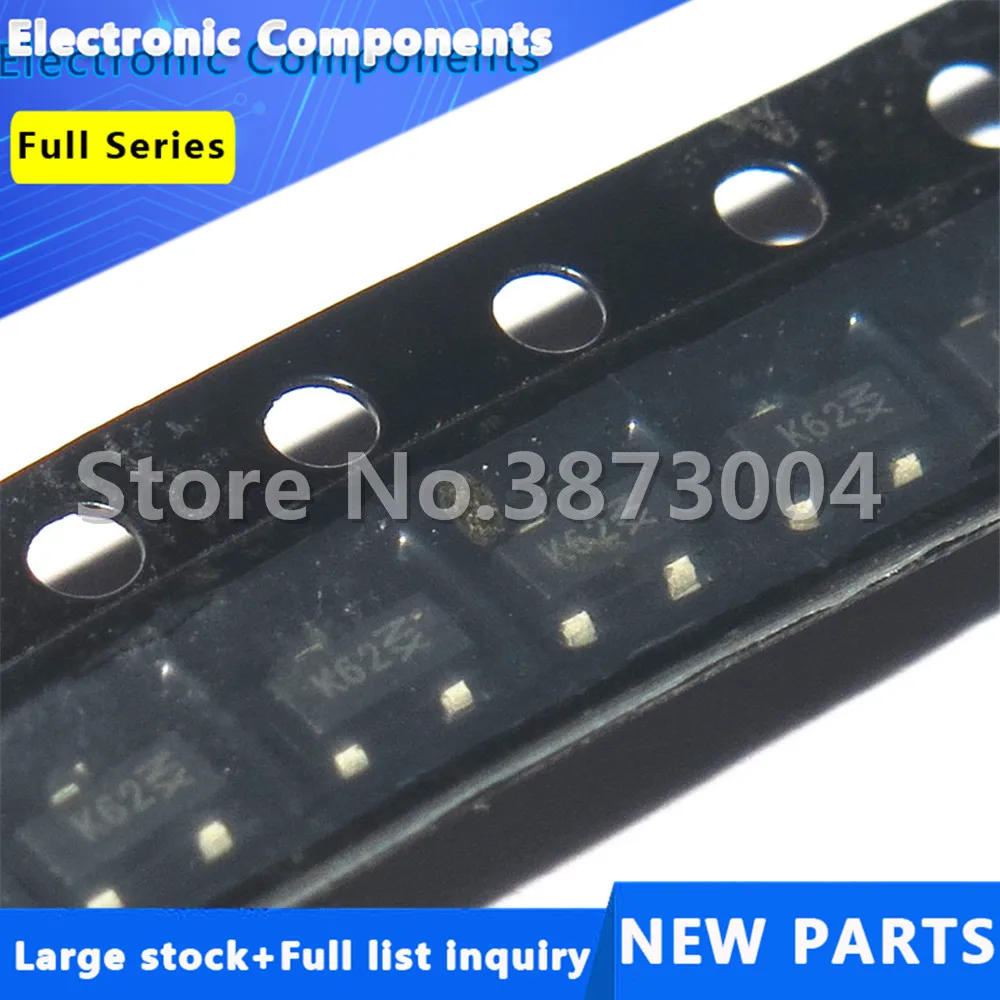 

100pcs MMBT3904T-7-F NPN Mark K62 SOT523 Electronic Components New and original IC Chips