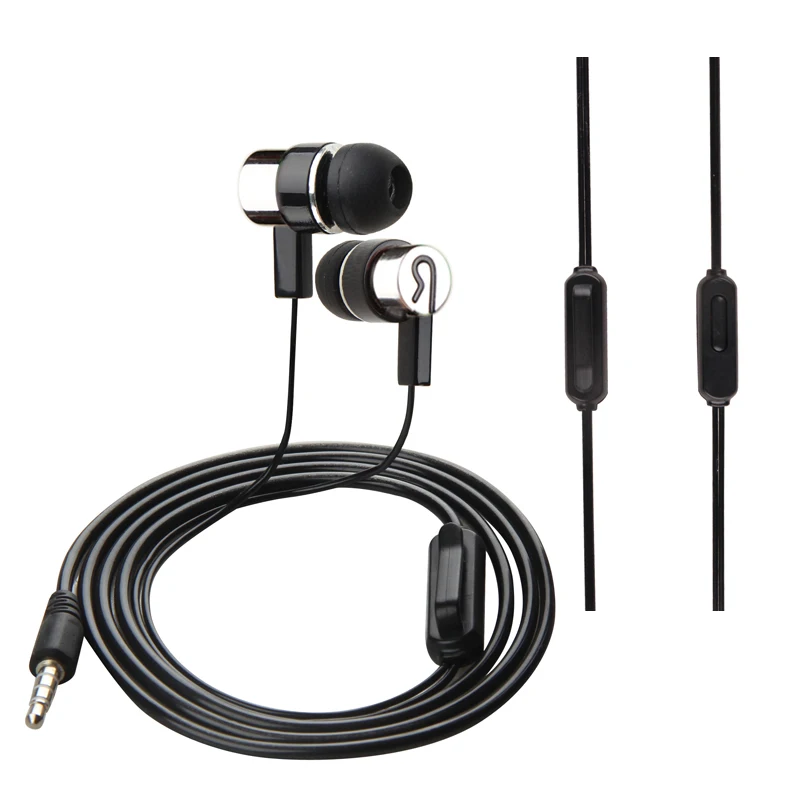 TORTOYO Mini In Ear спортивные музыкальные наушники с микрофоном 3 5 мм проводные для iPhone 6