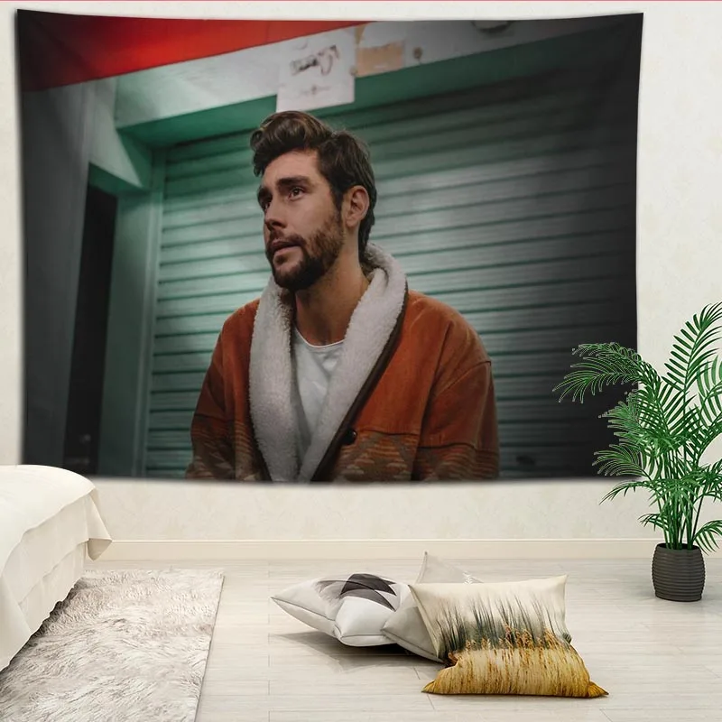 На заказ Alvaro Soler напечатанный фон, тканевый настенное покрытие для комнаты, прикроватная ткань, Современная Большая живопись, Скандинавская ткань, гобелен - Цвет: 10