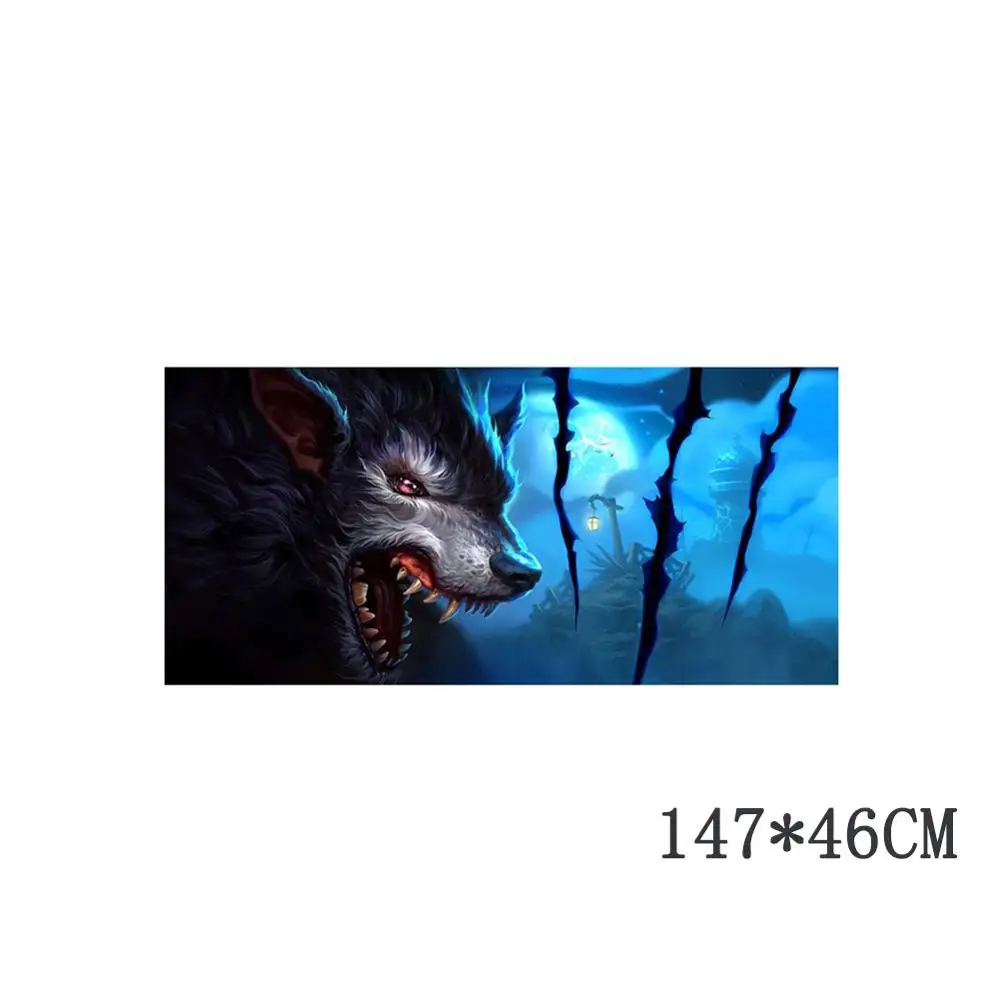 147x46cm Авто продукты волк Тотем на заднее стекло графическая наклейка Оттенок наклейка для автомобиля грузовик внедорожник - Название цвета: 147x46cm