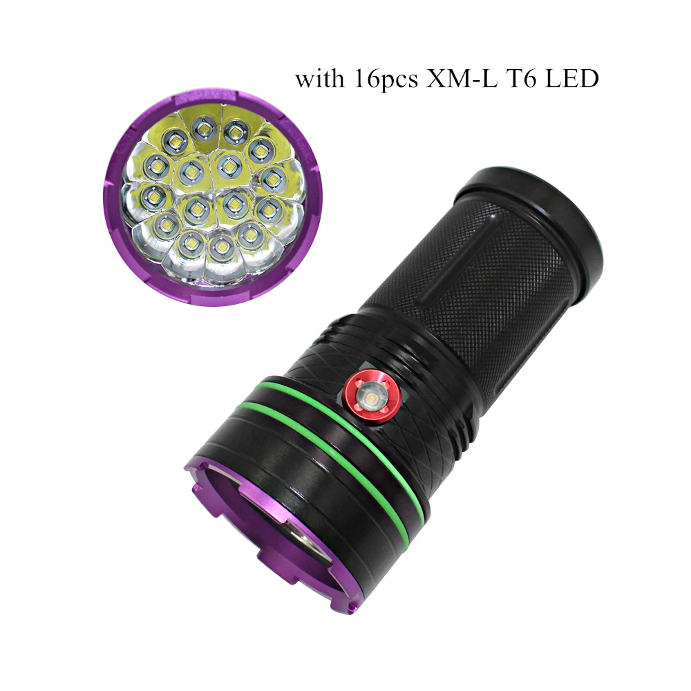 Online Potente Linterna LED De XML-T6, Luz Táctica Impermeable, Para Pesca, Caza, Blanca, 16x