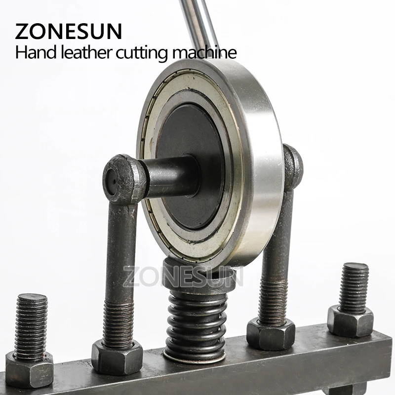 ZONESUN 20x14 см ручная машина для резки кожи резак фотобумаги листов ПВХ резальная