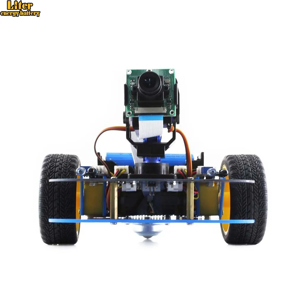 AlphaBot Pi Acce Pack Raspberry Robot Kit (no Pi) + комплект модуля камеры для 3B 2B B US/EU
