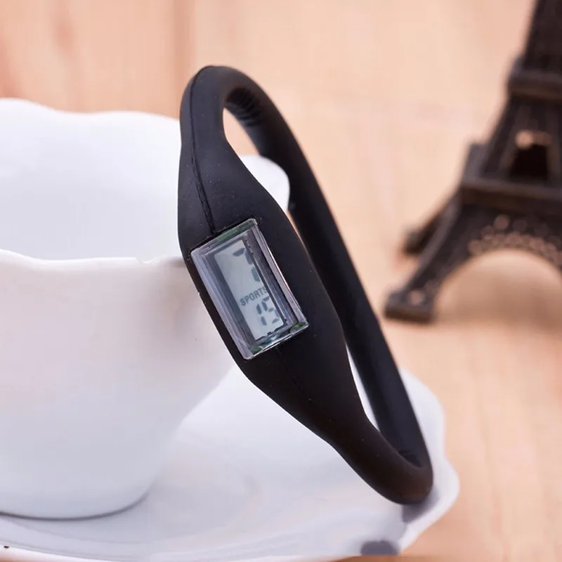 Новые силиконовые цифровые часы унисекс Анион отрицательные ионы мужские