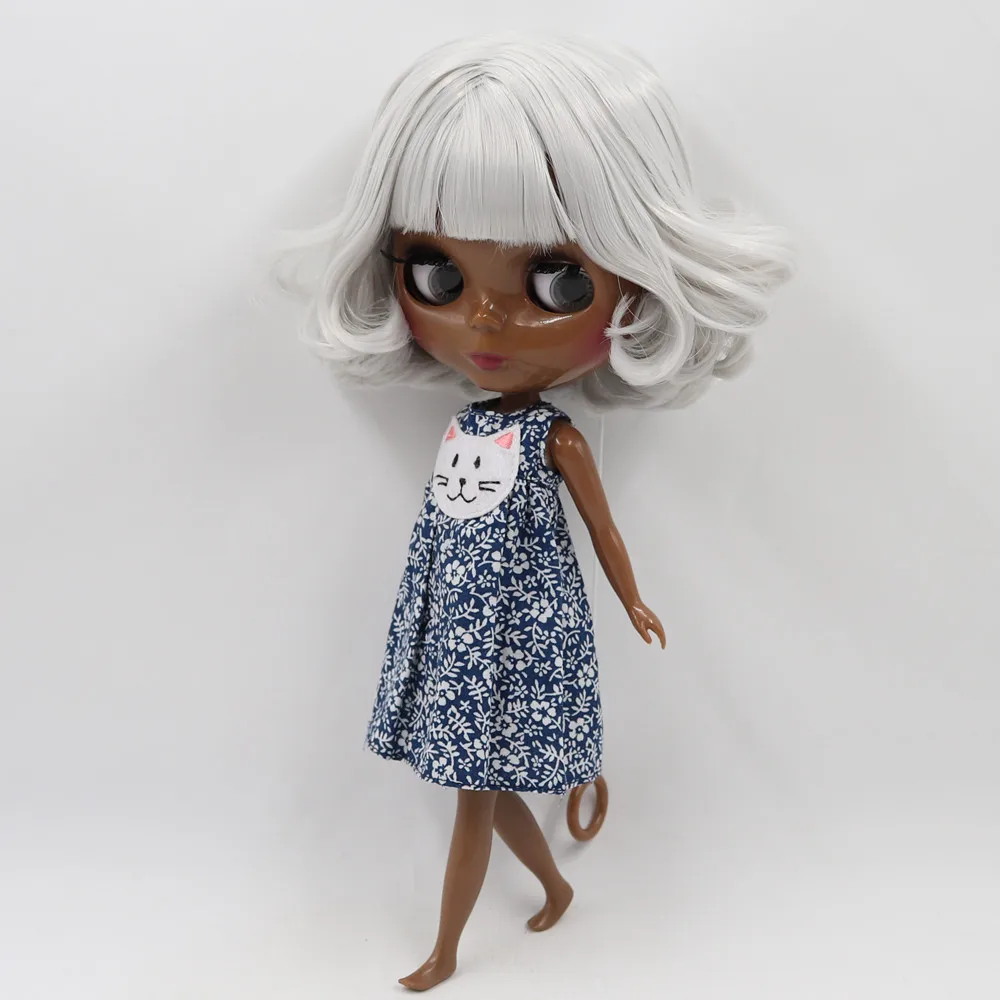 Ледяной DBS Blyth 1/6 bjd куклы 30 см по индивидуальному заказу матовая лицевая сторона с
