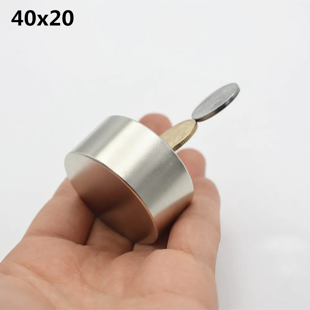 Неодимовый магнит N52 50x30 мм супермощный круглый редкоземельный 40x20 горячий Галлий