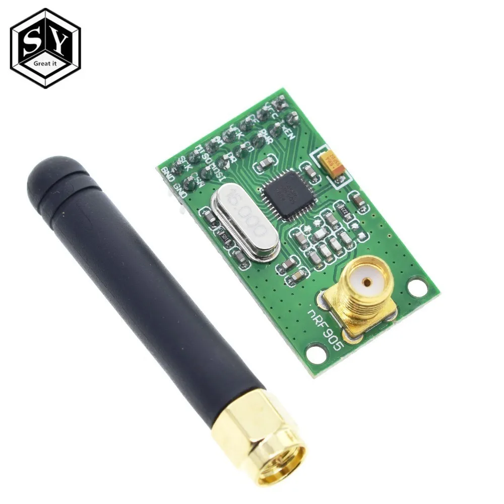 NRF905 беспроводной модуль приемопередатчика плата приемника беспроводного