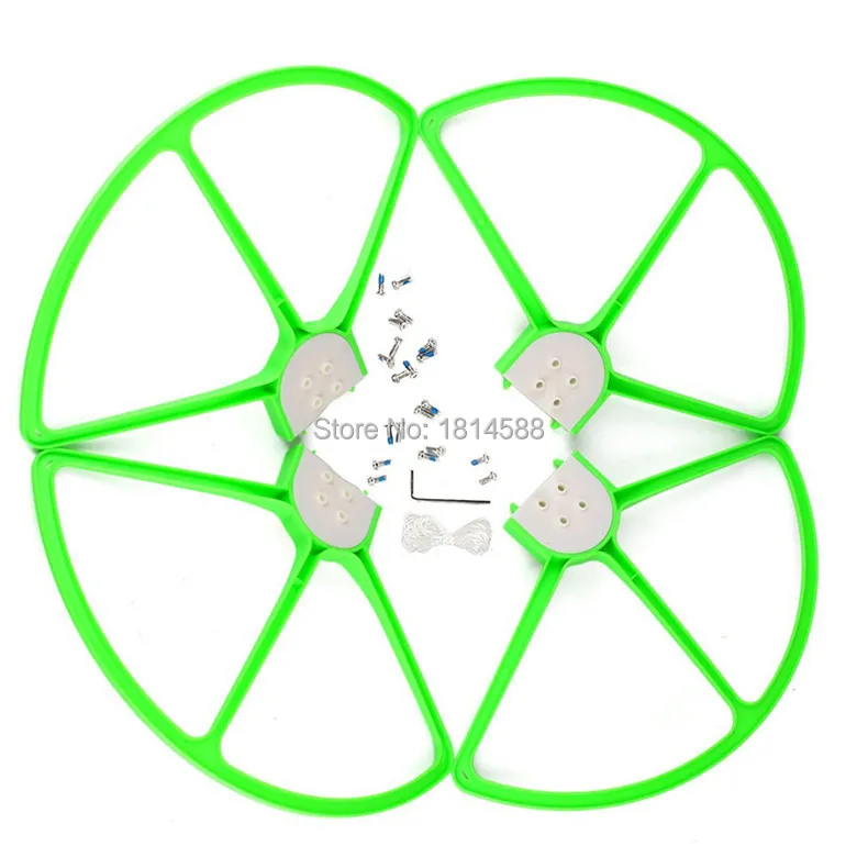 

DJI Phantom 3 Phantom 2 Phantom 1 лезвие пропеллера зеленое защитное кольцо защитный рукав