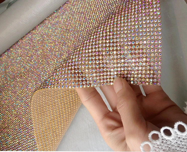 3 см* 120 см ab Цвет bling Стразы стикер лист Роскошный чехол для телефона самоклеющиеся Скрапбукинг наклейки украшения обуви