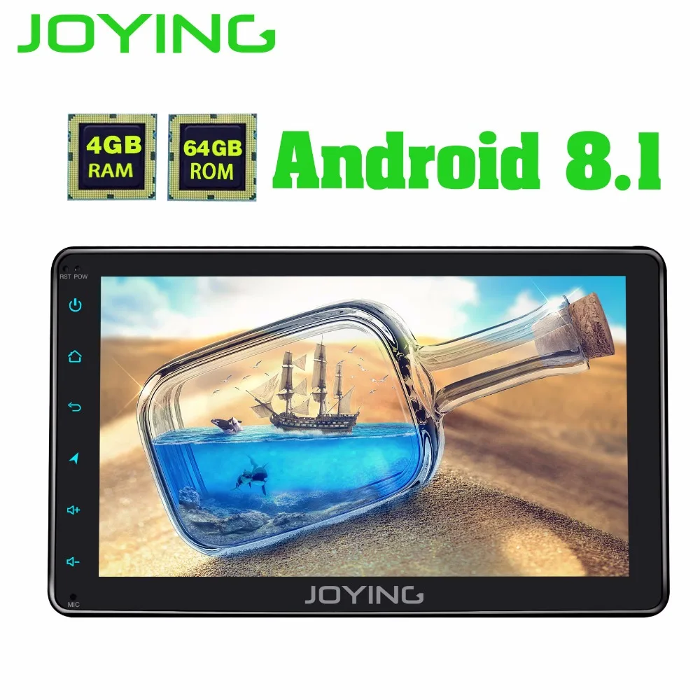 Авто радио Joying 8 &quotAndroid 2 Din универсальный автомобильный стерео 4G ram