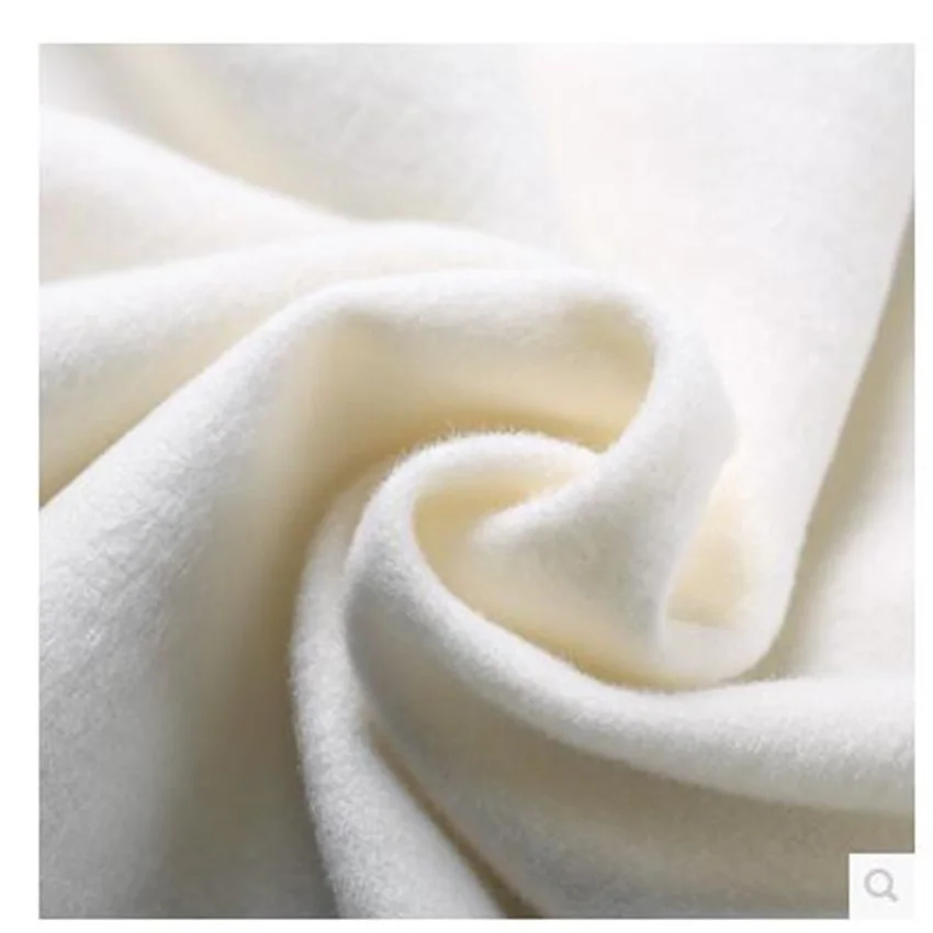 Молочно белая шерстяная ткань 550 грамм на сукаре|pure wool fabric|wool fabriccloth fabric |
